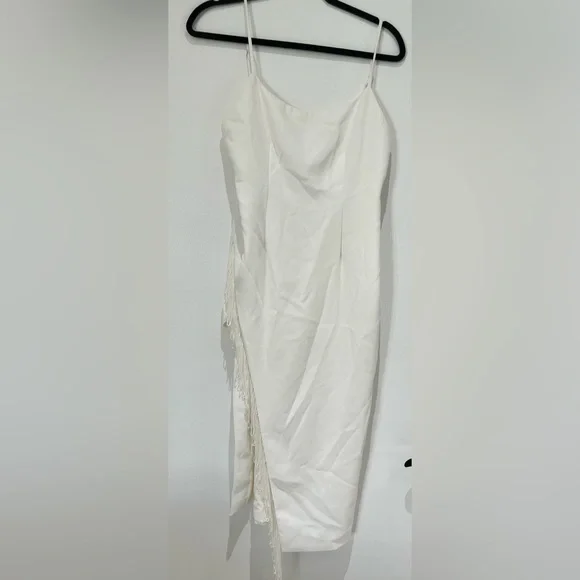 NBD Zarita Midi Dress White size M.